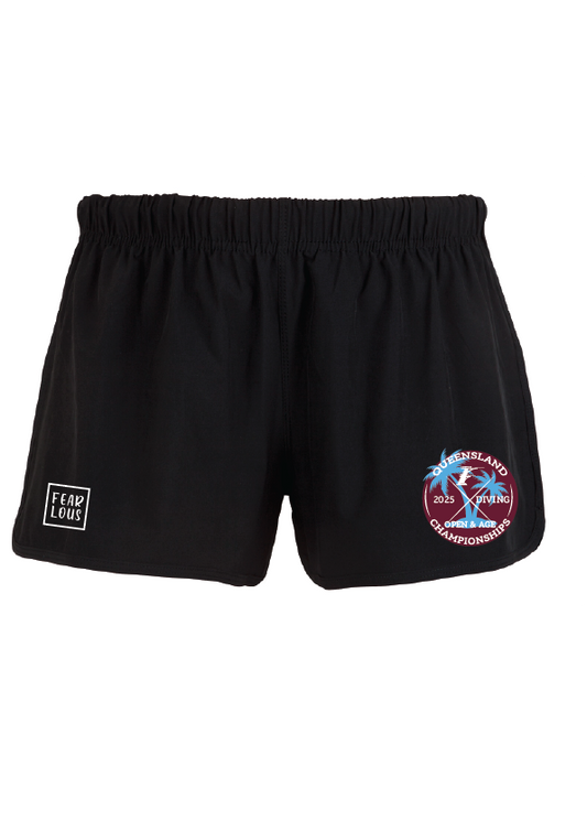2025 Queensland Open & Age Diving Championships women's shorts