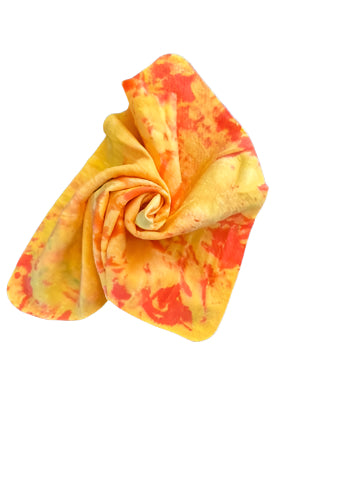 Chamois - TIE DYE- HONEY BEAR