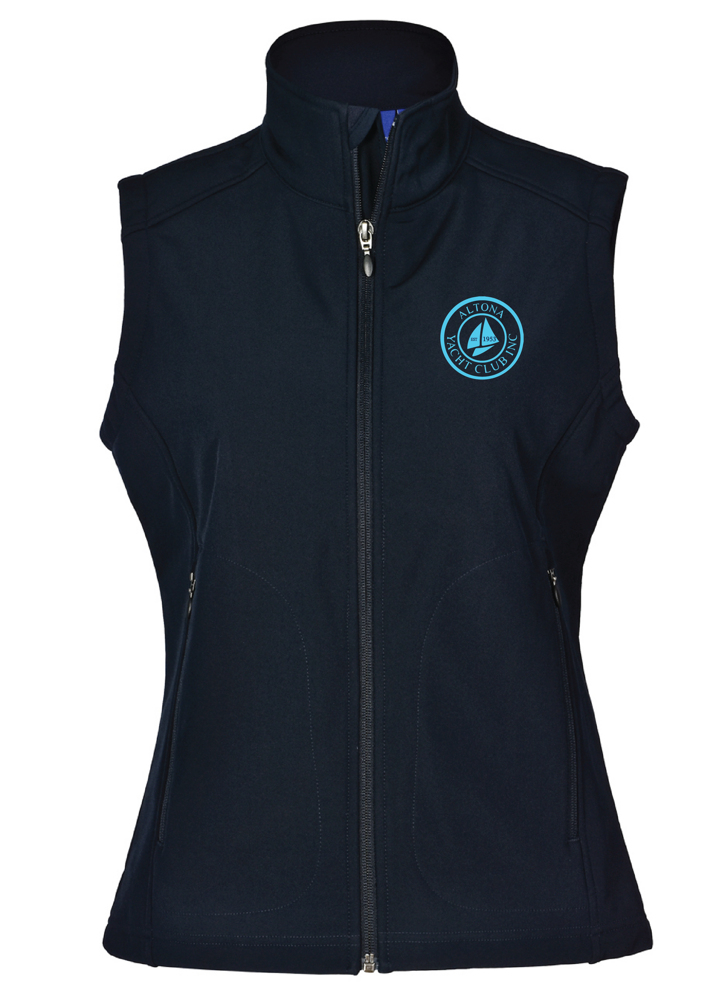 ALTONA YACHT CLUB SOFT SHELL VEST MENS - NAVY