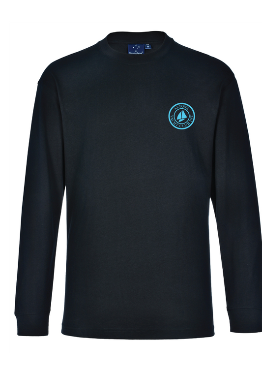 ALTONA YACHT CLUB LONG SLEEVE TEE - NAVY