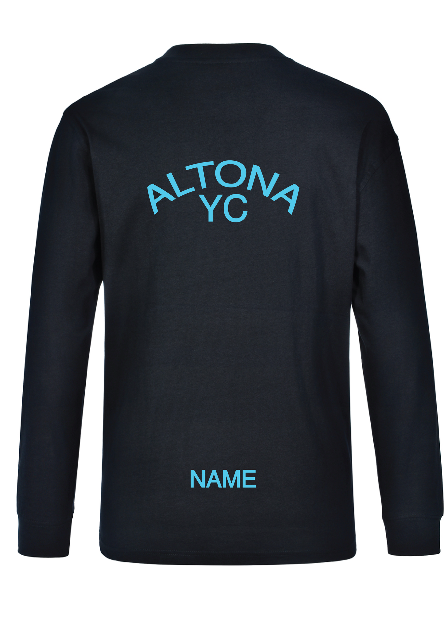 ALTONA YACHT CLUB LONG SLEEVE TEE - NAVY