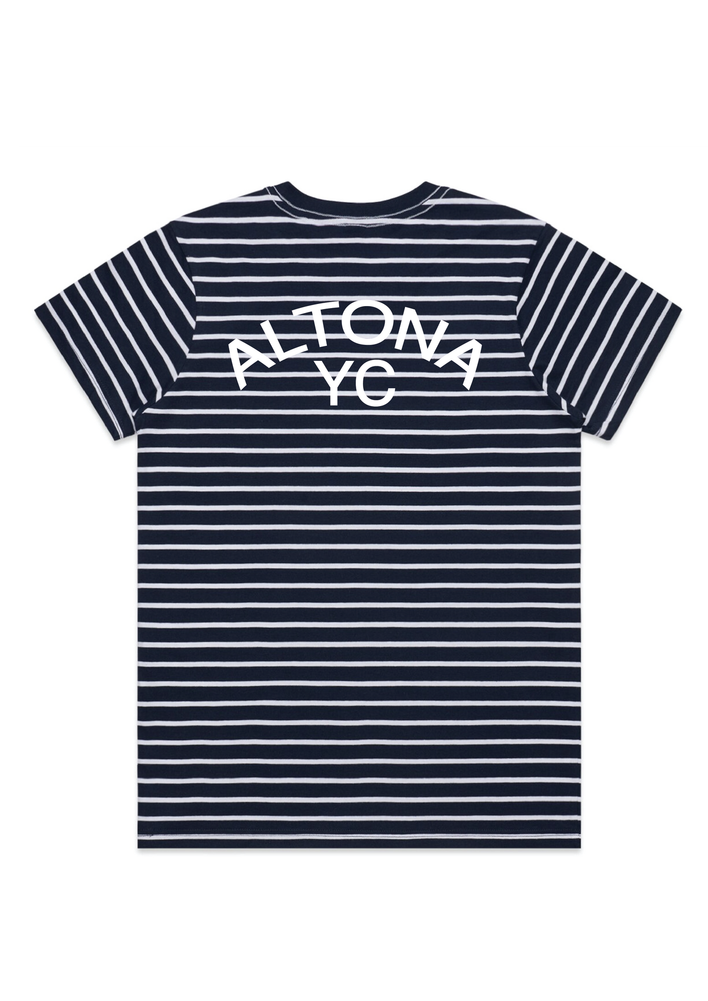 ALTONA YACHT CLUB STRIPE TEE - WOMEN'S NAVY/WHITE