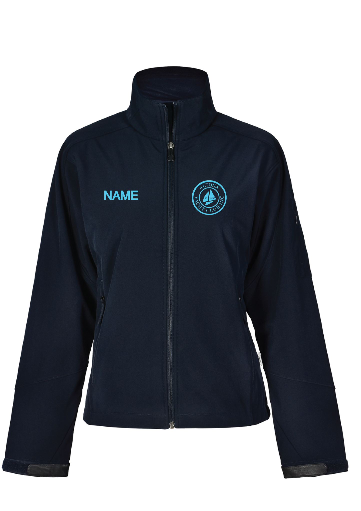 ALTONA YACHT CLUB SOFT SHELL JACKET WOMENS - NAVY