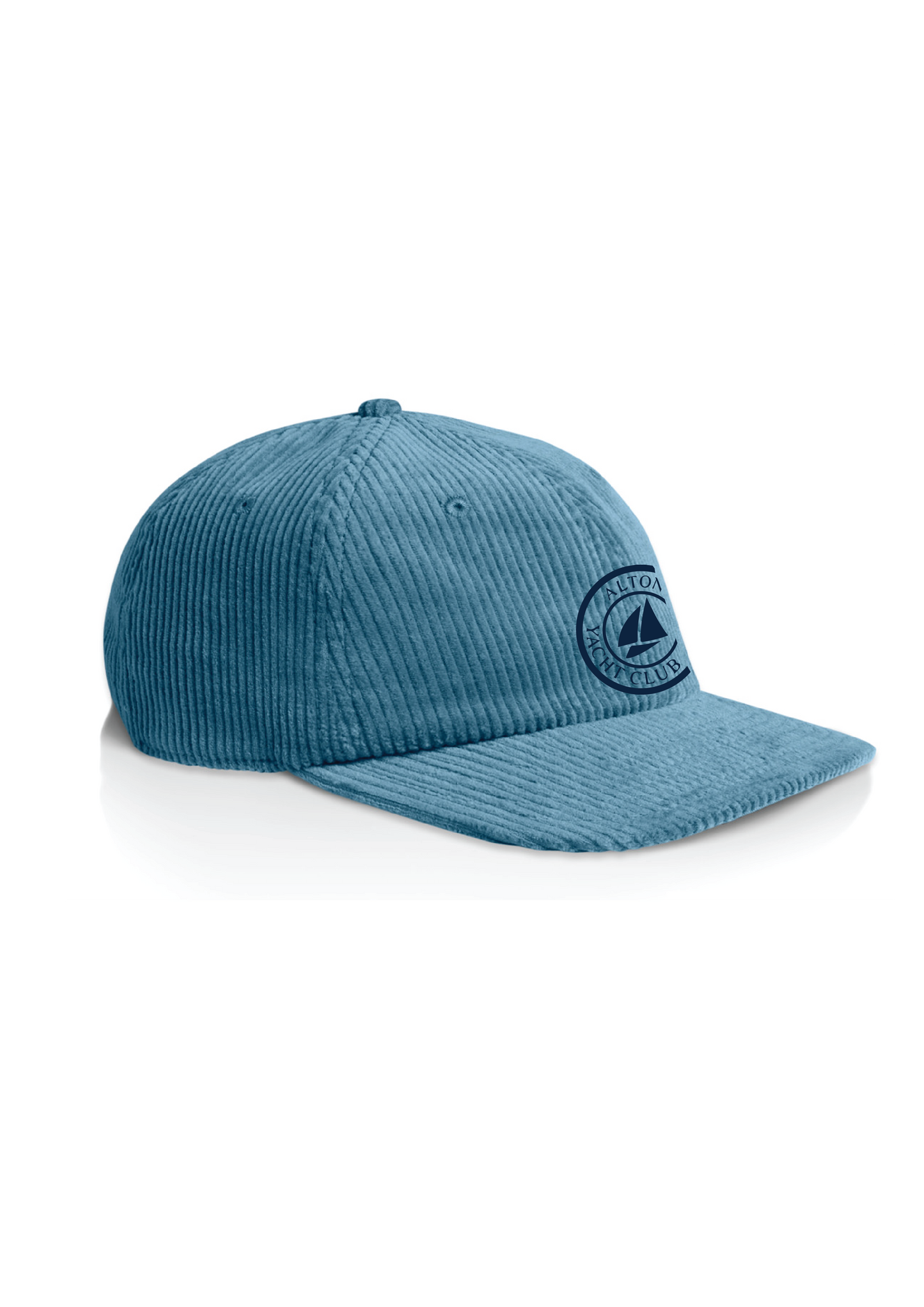 ALTONA YACHT CLUB EMBROIDERED CORD CAP - BLUE