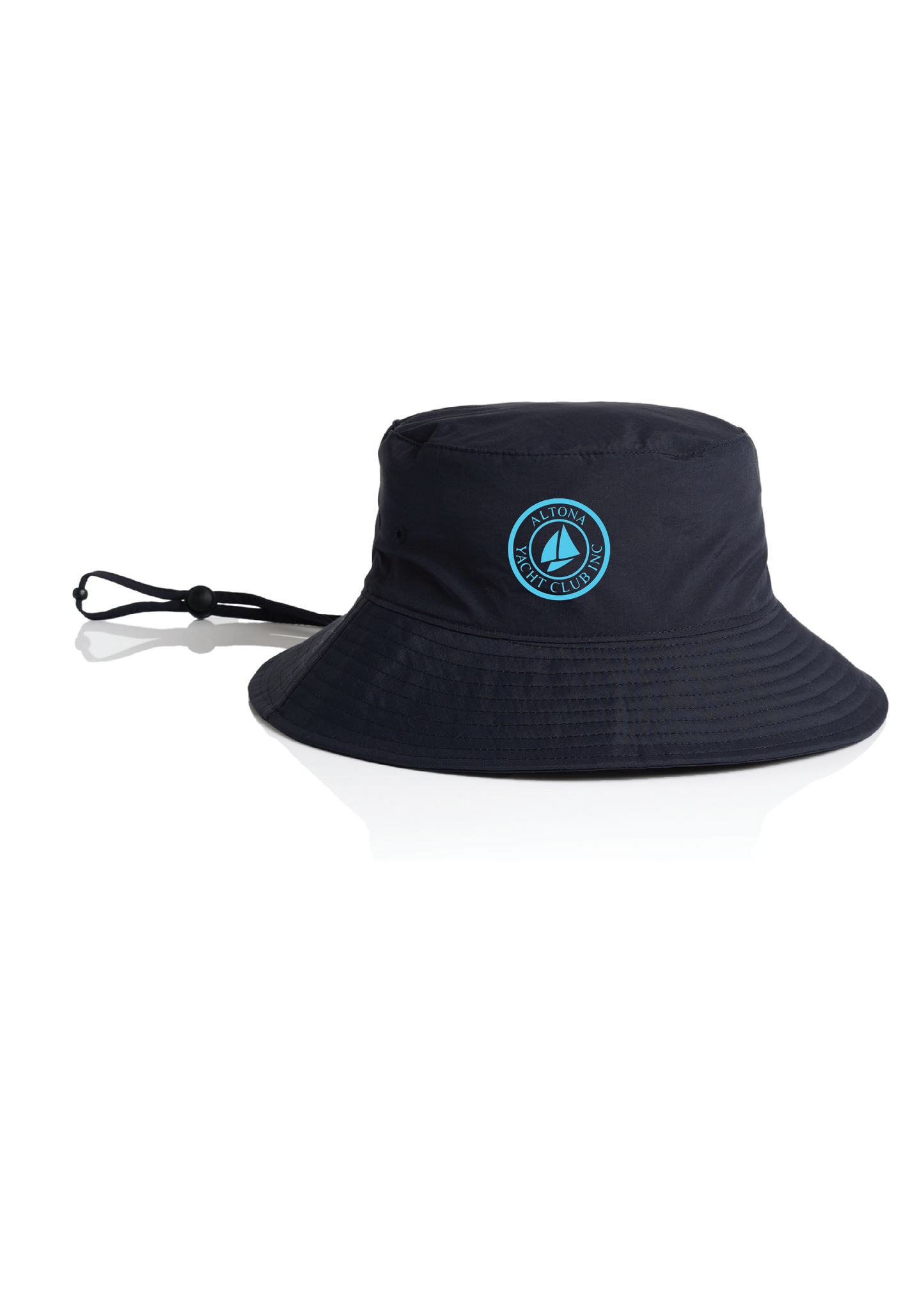 ALTONA YACHT CLUB WIDE BRIM HAT - NAVY
