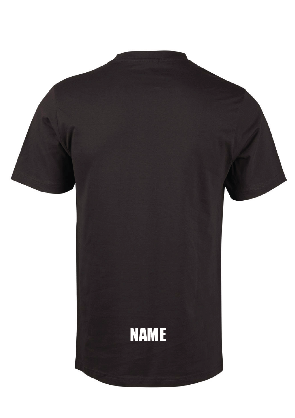 Diving ) Noun) short sleeve cotton tee - black