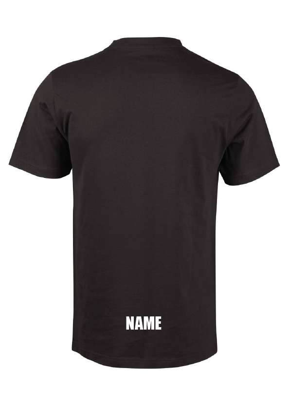 Diving ) Noun) short sleeve cotton tee - black