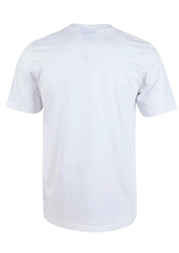 Diving ) Noun) short sleeve cotton tee - white