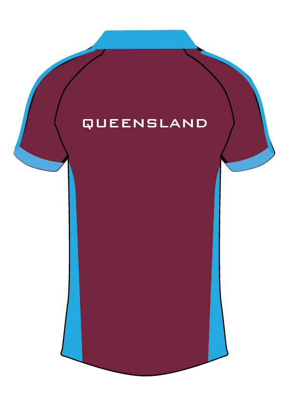 Diving Queensland Team Polo Top