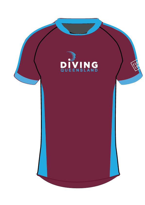 Diving Queensland Team Tee Shirt