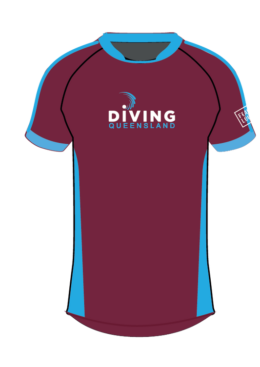 Diving Queensland Team Tee Shirt