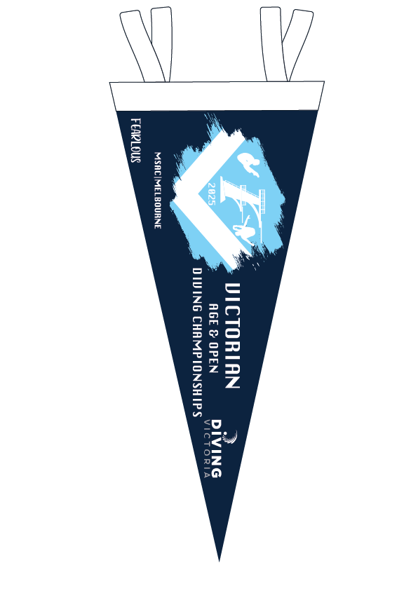 2025 Victorian Open & Age Championship Felt Pennant