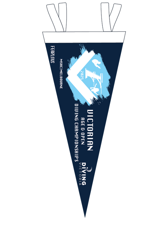 2025 Victorian Open & Age Championship Felt Pennant