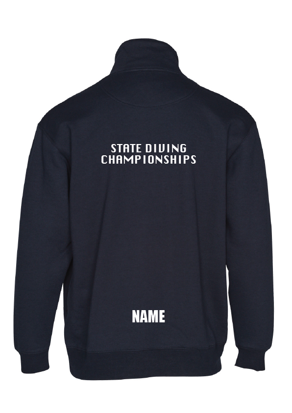 2025 Victorian Open & Age Championship 1/4 Zip Sweat - Navy