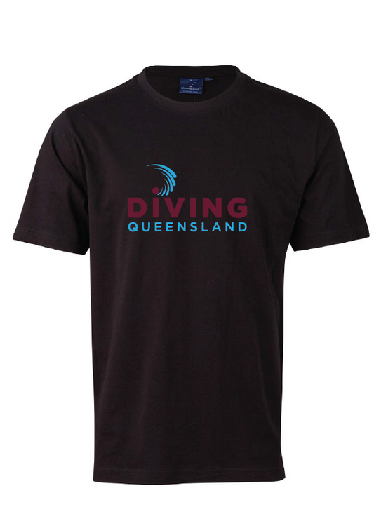 Diving Queensland Coach  Short Sleeve Tee - Unisex