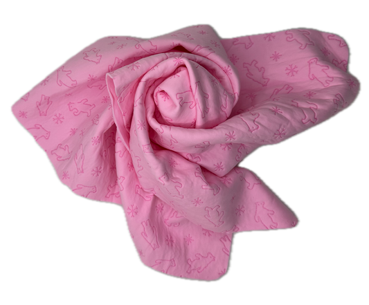 CHAMOIS LARGE 66cm x 43cm - FAIRY FLOSS