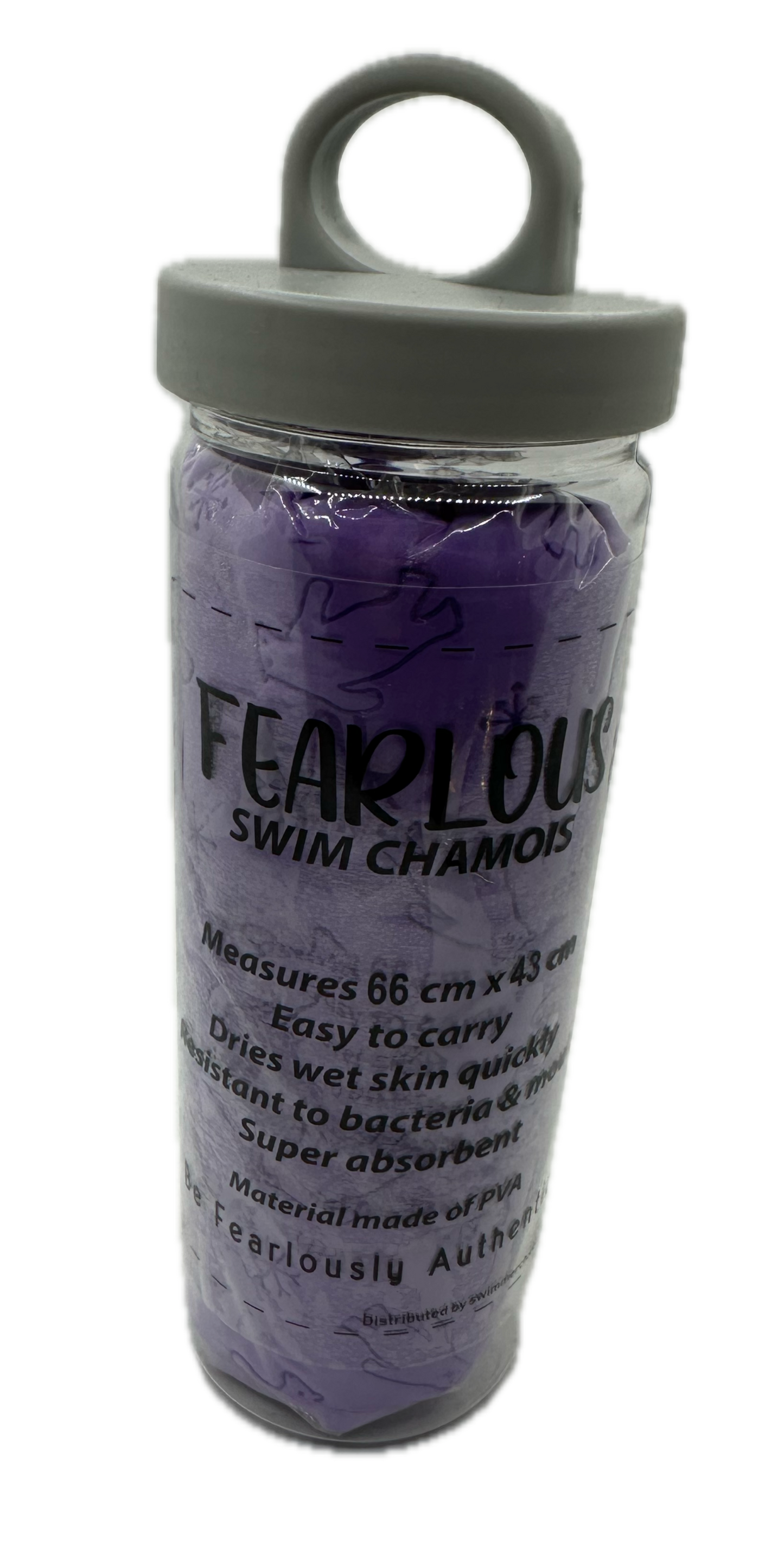 CHAMOIS LARGE 66cm x 43cm - MAUVE