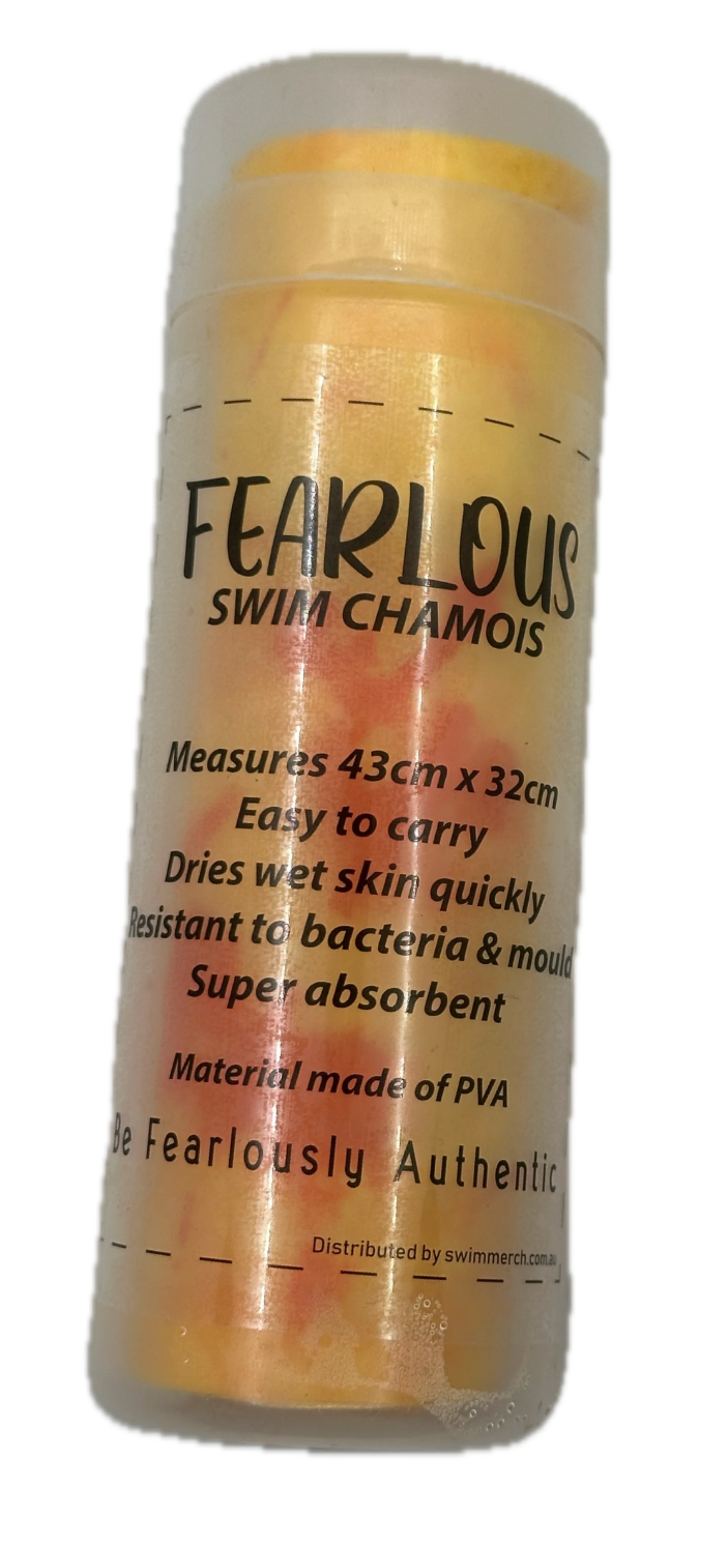 Chamois - TIE DYE- HONEY BEAR