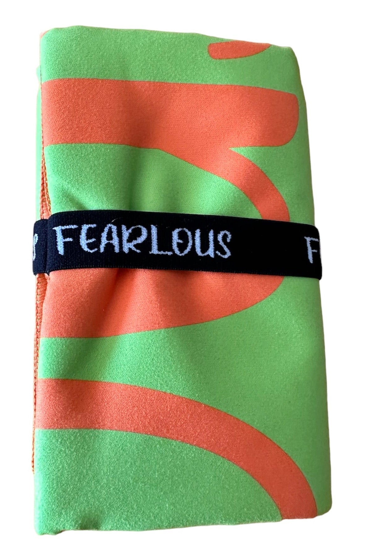 FEARLOUS Micro Fibre Towel - Red/Azure Blue