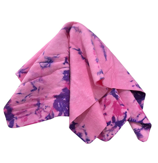 Chamois - TIE DYE- PINK/VIOLET