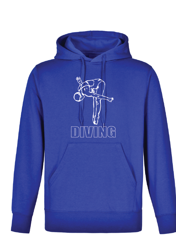 Diving hoodie - Leave no ripples behind