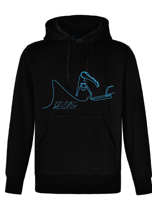 Diving hoodie - I'm a Diver not a Swimmer.