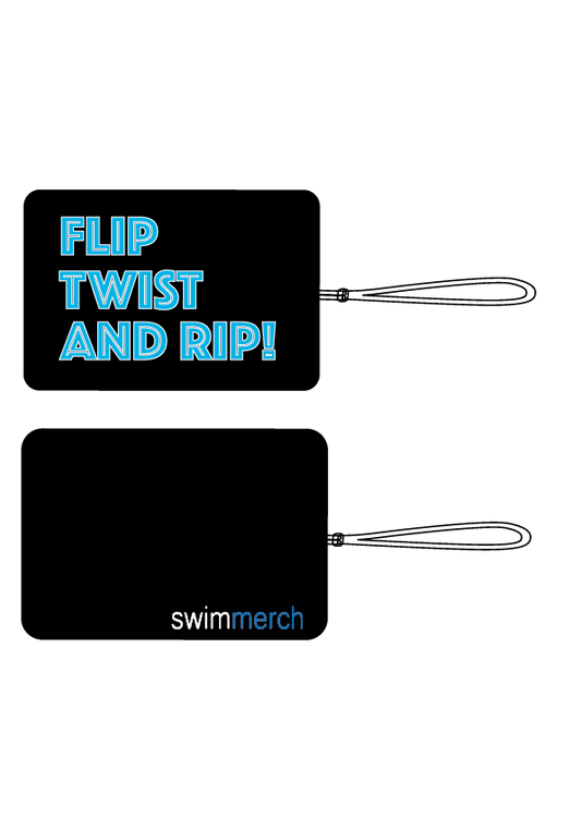Bag Tag - "FLIP TWIST AND RIP!"