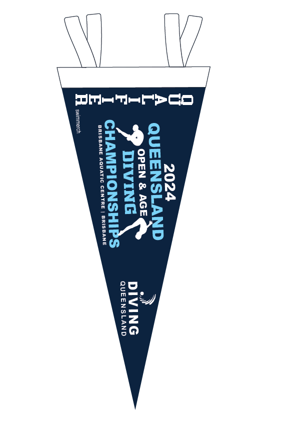 2024 QUEENSLAND AGE & OPEN DIVING CHAMPIONSHIPS FELT PENNANT - QUALIFIER