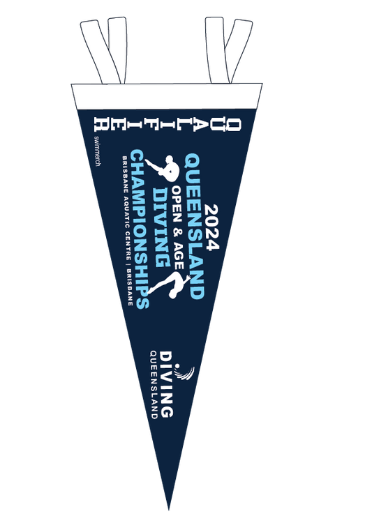 2024 QUEENSLAND AGE & OPEN  DIVING CHAMPIONSHIPS FELT PENNANT - QUALIFIER