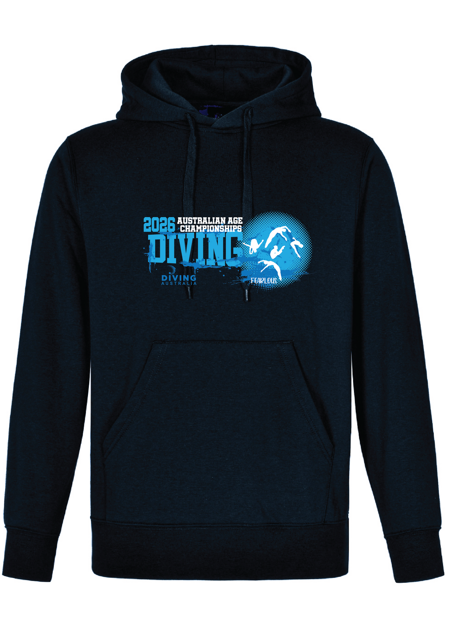 2026 AUSTRALIAN AGE DIVING CHAMPIONSHIP HOODIE - NAVY