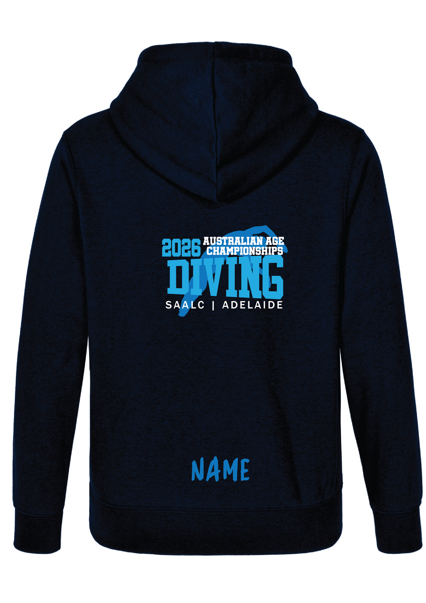 2026 AUSTRALIAN AGE DIVING CHAMPIONSHIP HOODIE - NAVY