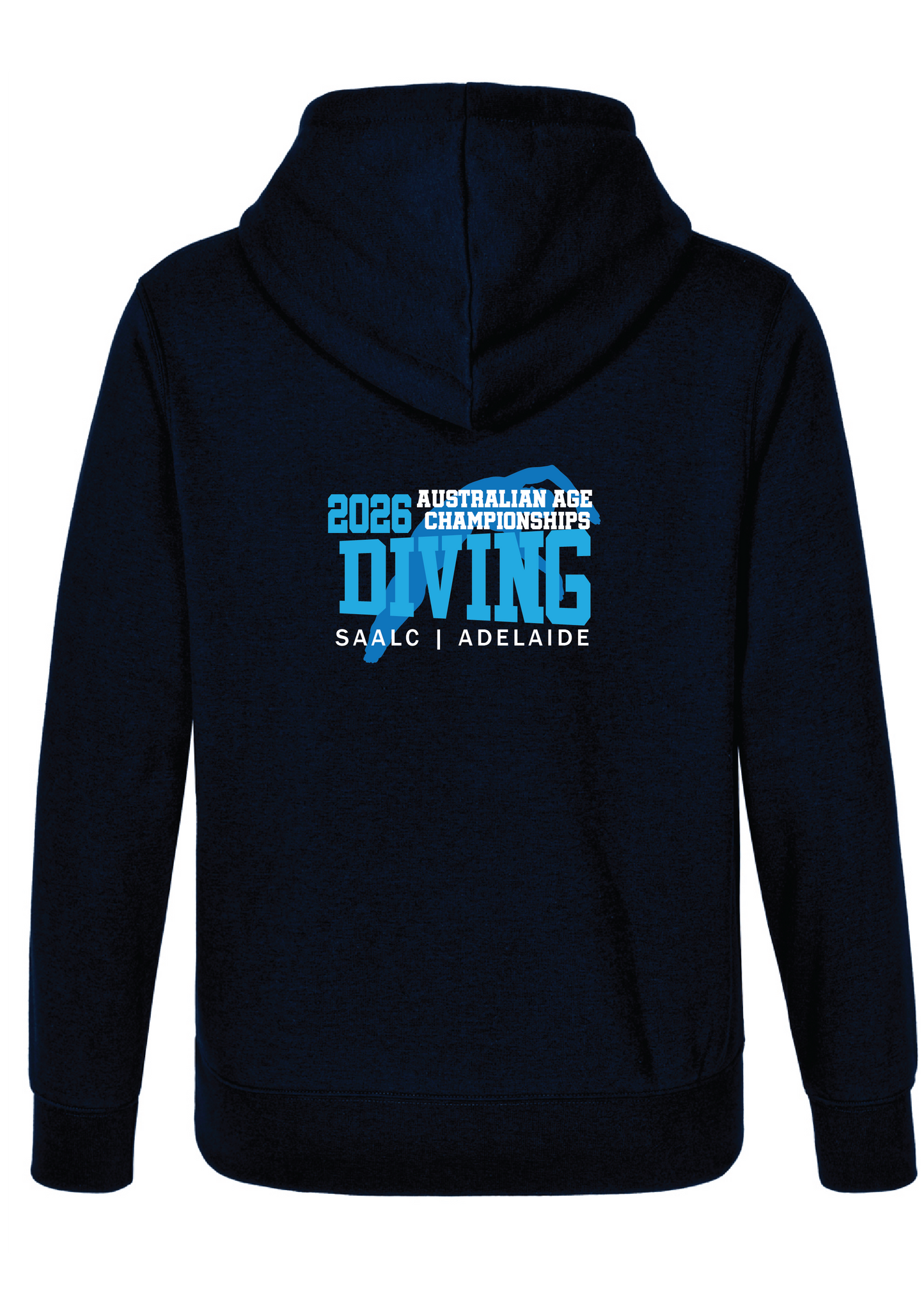 2026 AUSTRALIAN AGE DIVING CHAMPIONSHIP HOODIE - NAVY