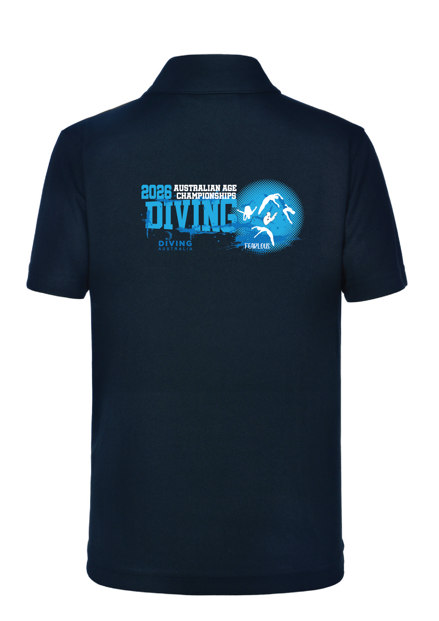 2026 AUSTRALIAN AGE DIVING CHAMPIONSHIPS SHORT SLEEVE POLO