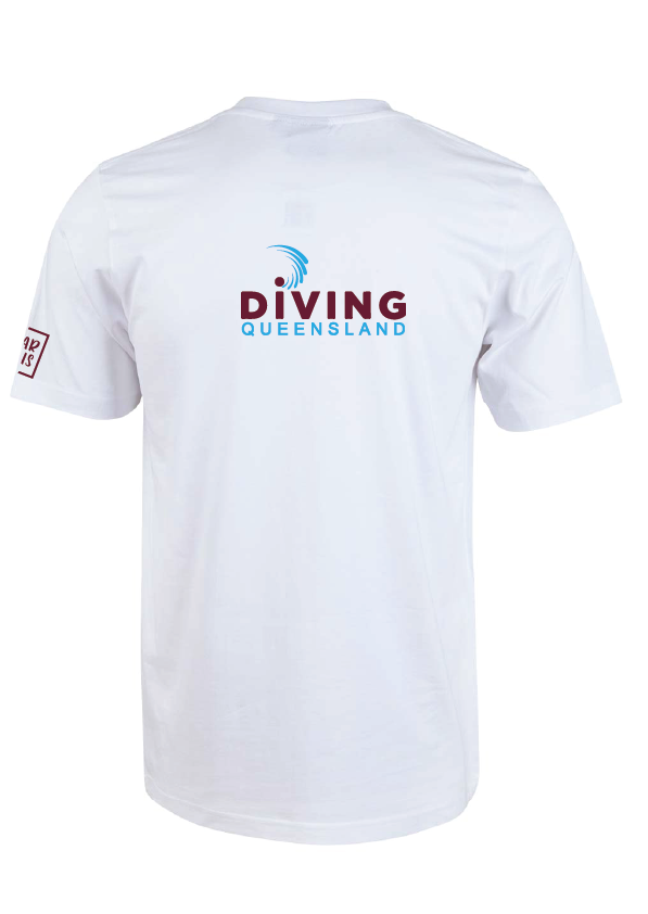 2025 Queensland Open & Age Championship Tee - WHITE