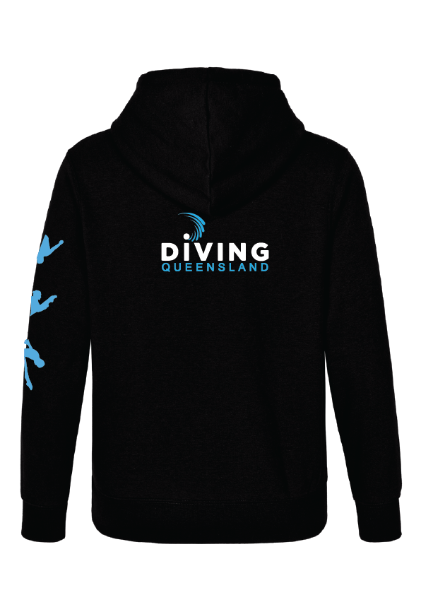 2025 Queensland Open and Age Championship Hoodie -Black