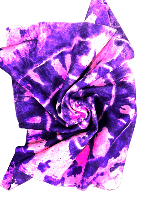 Chamois - TIE DYE- GRAPE FIZZ