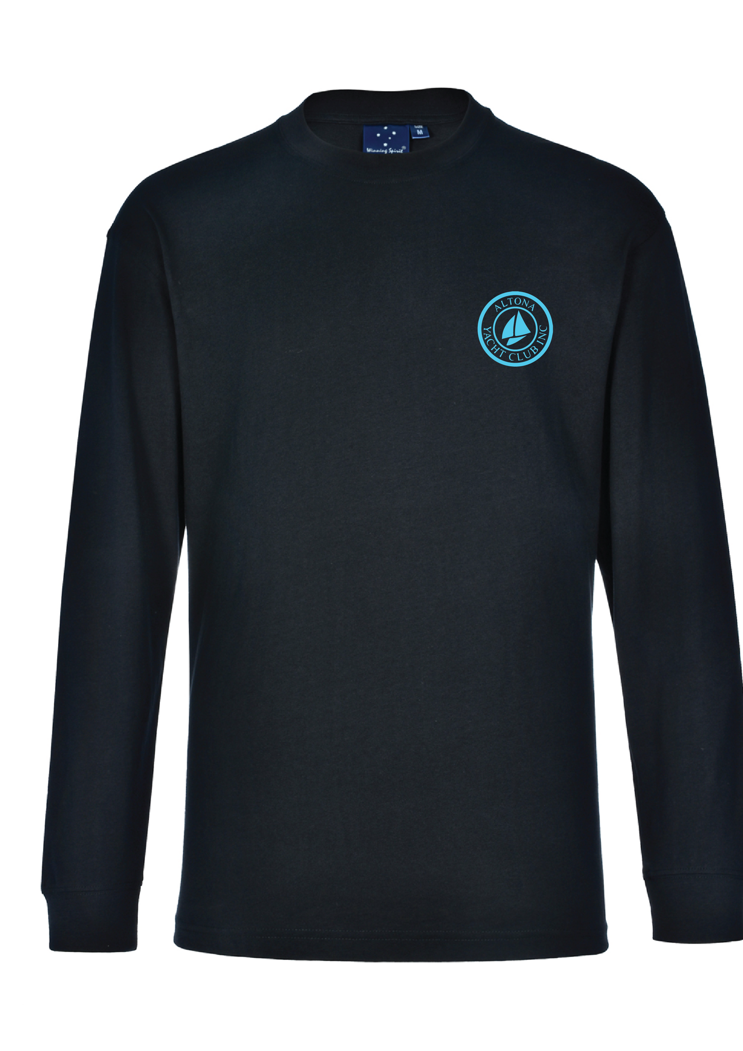 ALTONA YACHT CLUB LONG SLEEVE TEE - NAVY