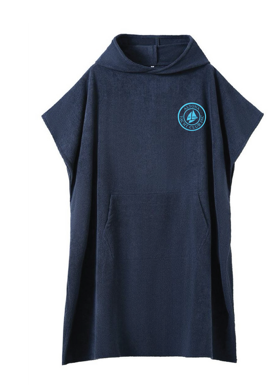 ALTONA YACHT CLUB HOODED TOWEL - NAVY