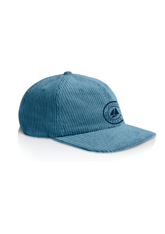 ALTONA YACHT CLUB EMBROIDERED CORD CAP - BLUE