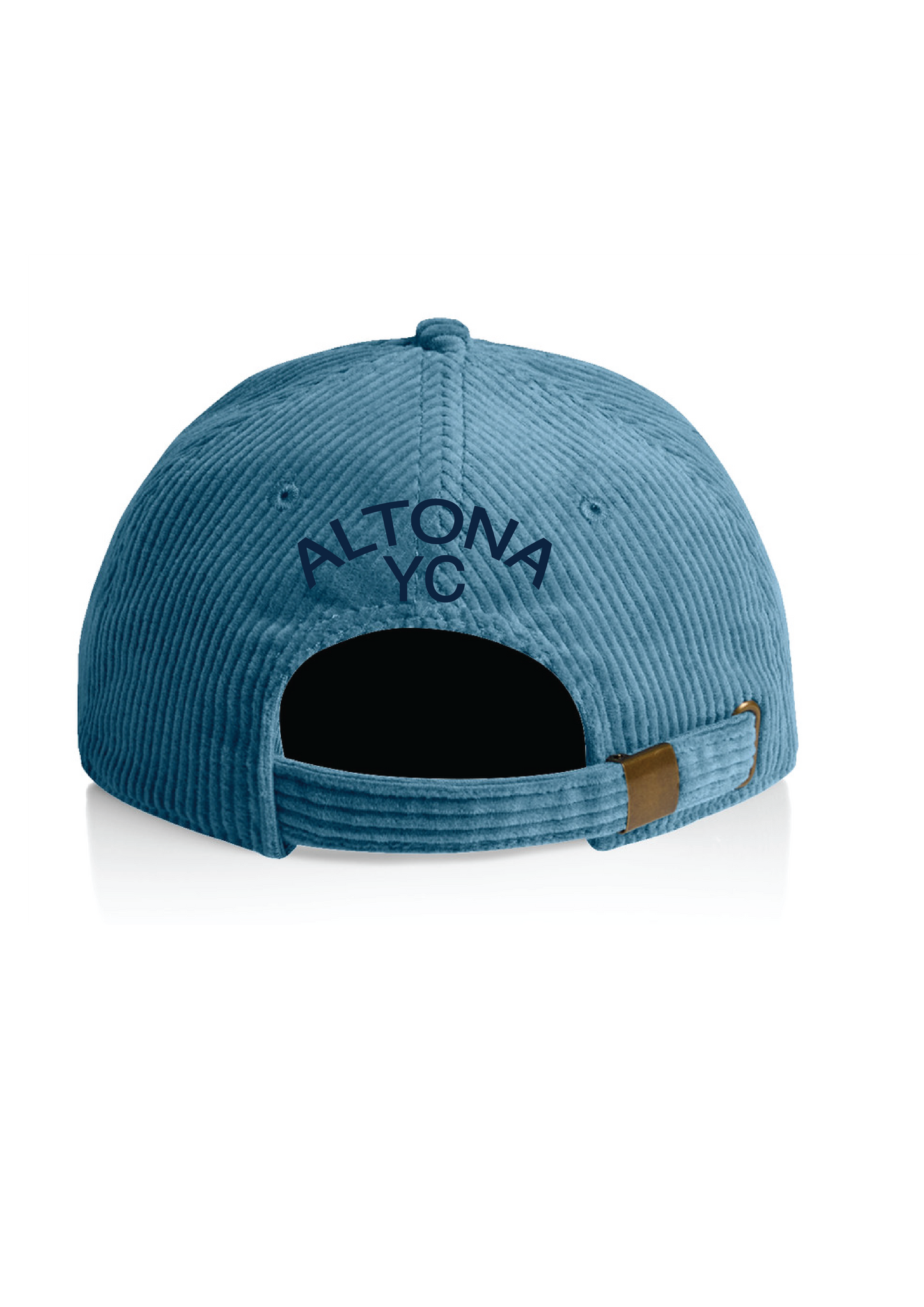 ALTONA YACHT CLUB EMBROIDERED CORD CAP - BLUE
