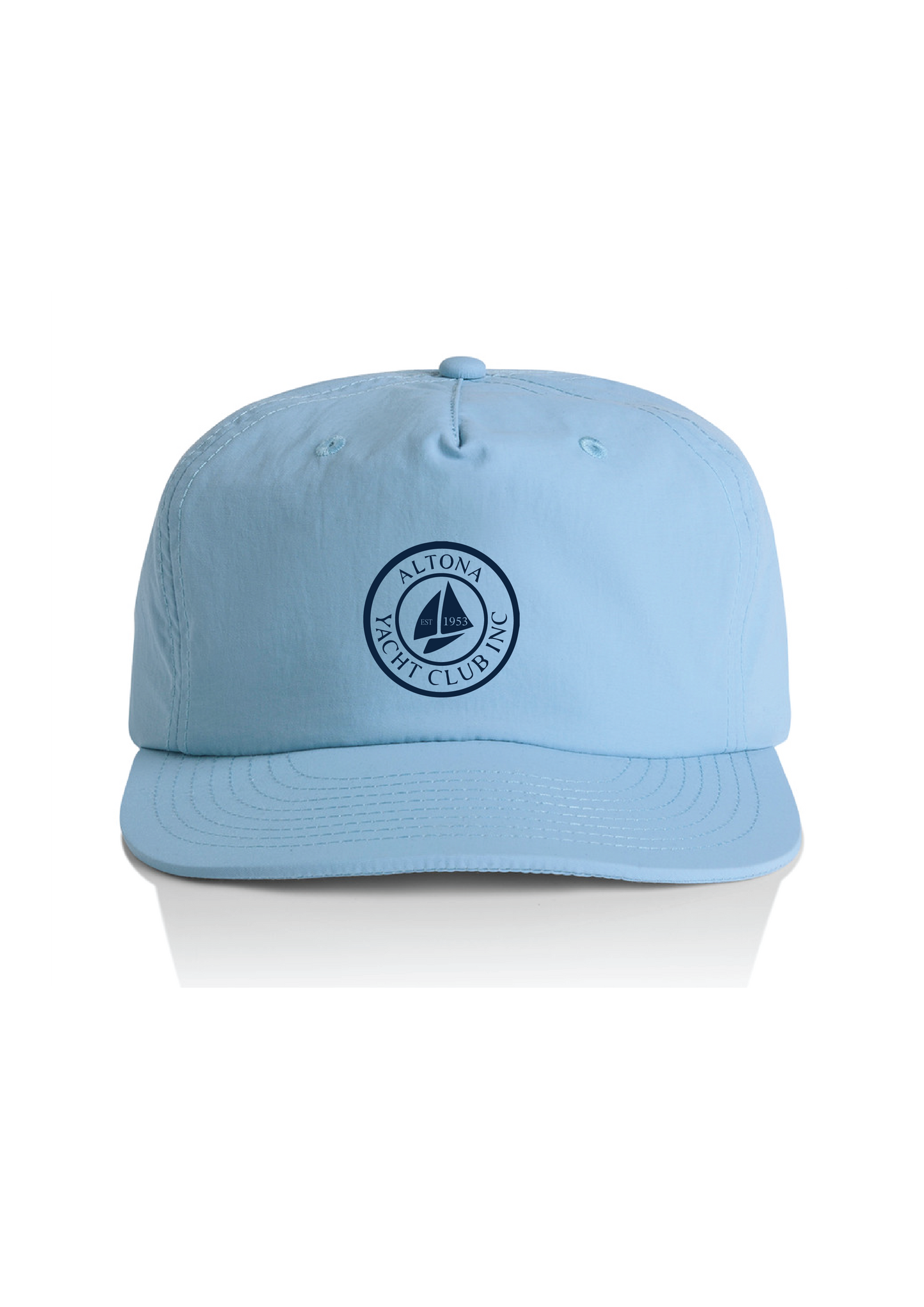 ALTONA YACHT CLUB UNSTRUCTURED PRINTED CAP - BLUE