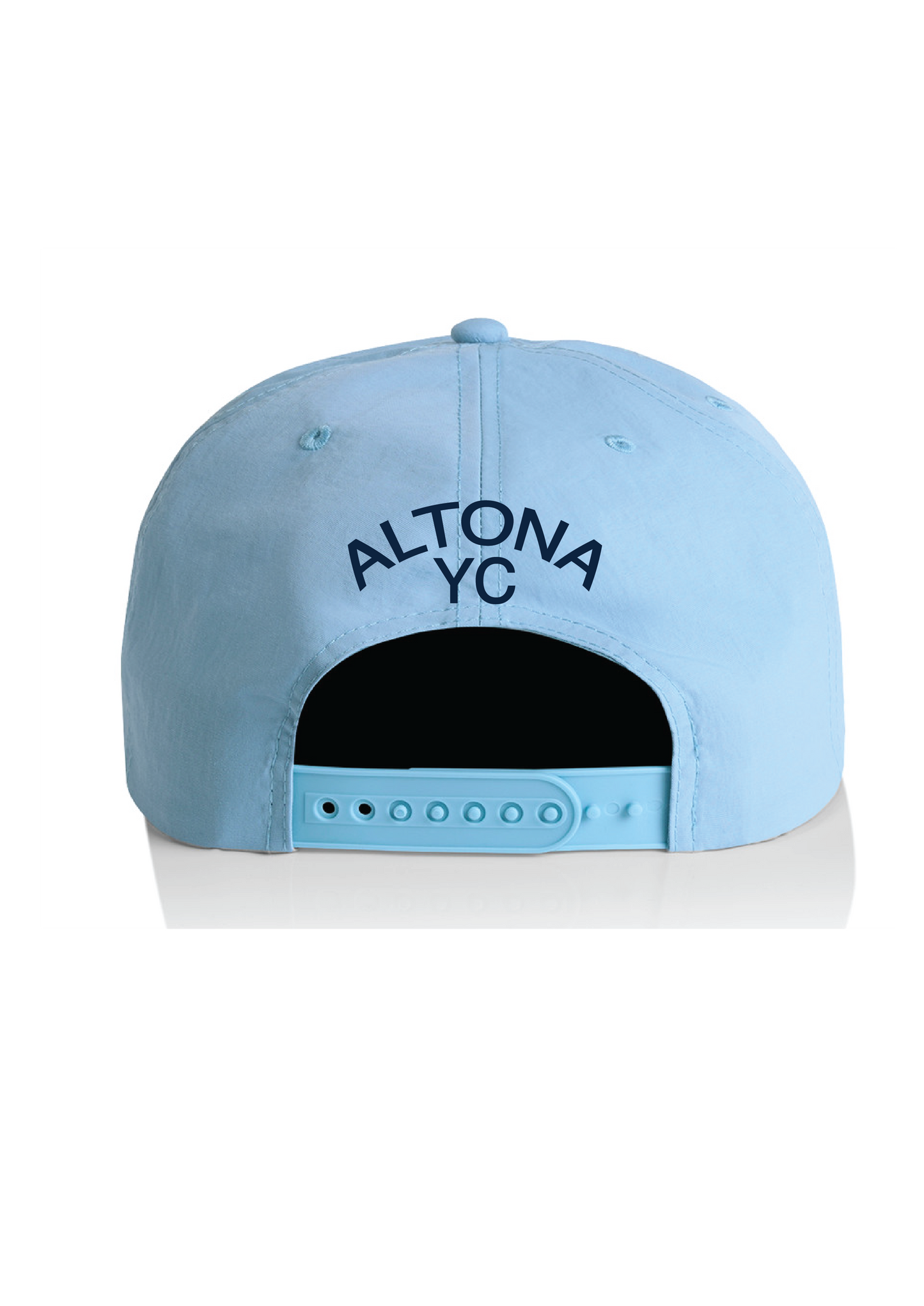 ALTONA YACHT CLUB UNSTRUCTURED PRINTED CAP - BLUE