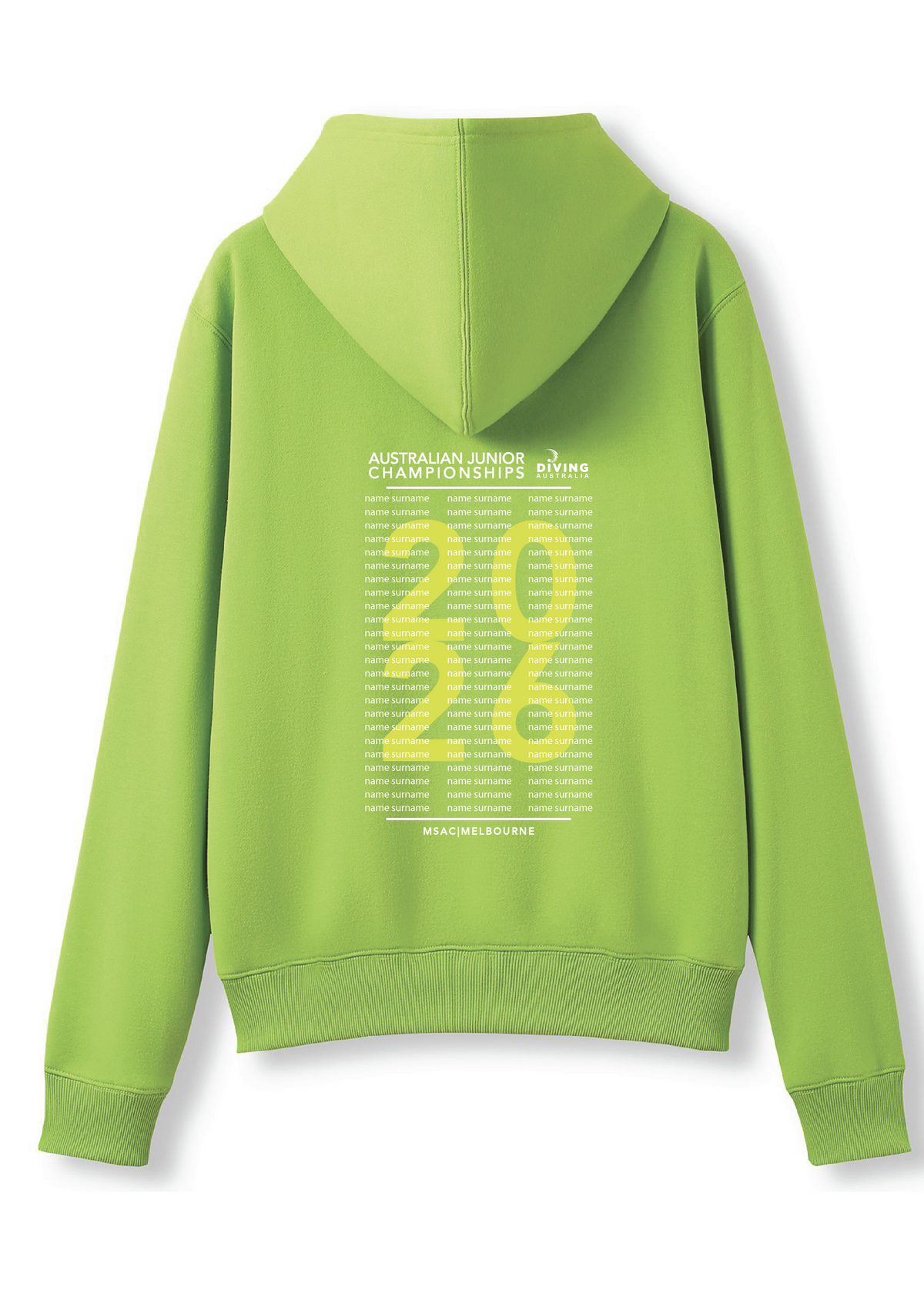 2026 AUSTRALIAN JUNIOR DIVING CHAMPIONSHIP HOODIE - LME