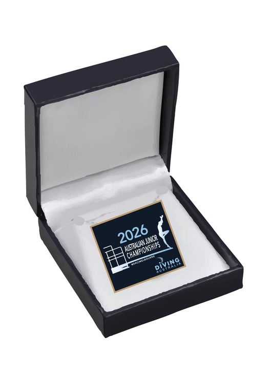 2026 AUSTRALIAN JUNIOR DIVING CHAMPIONSHIP BOXED PIN