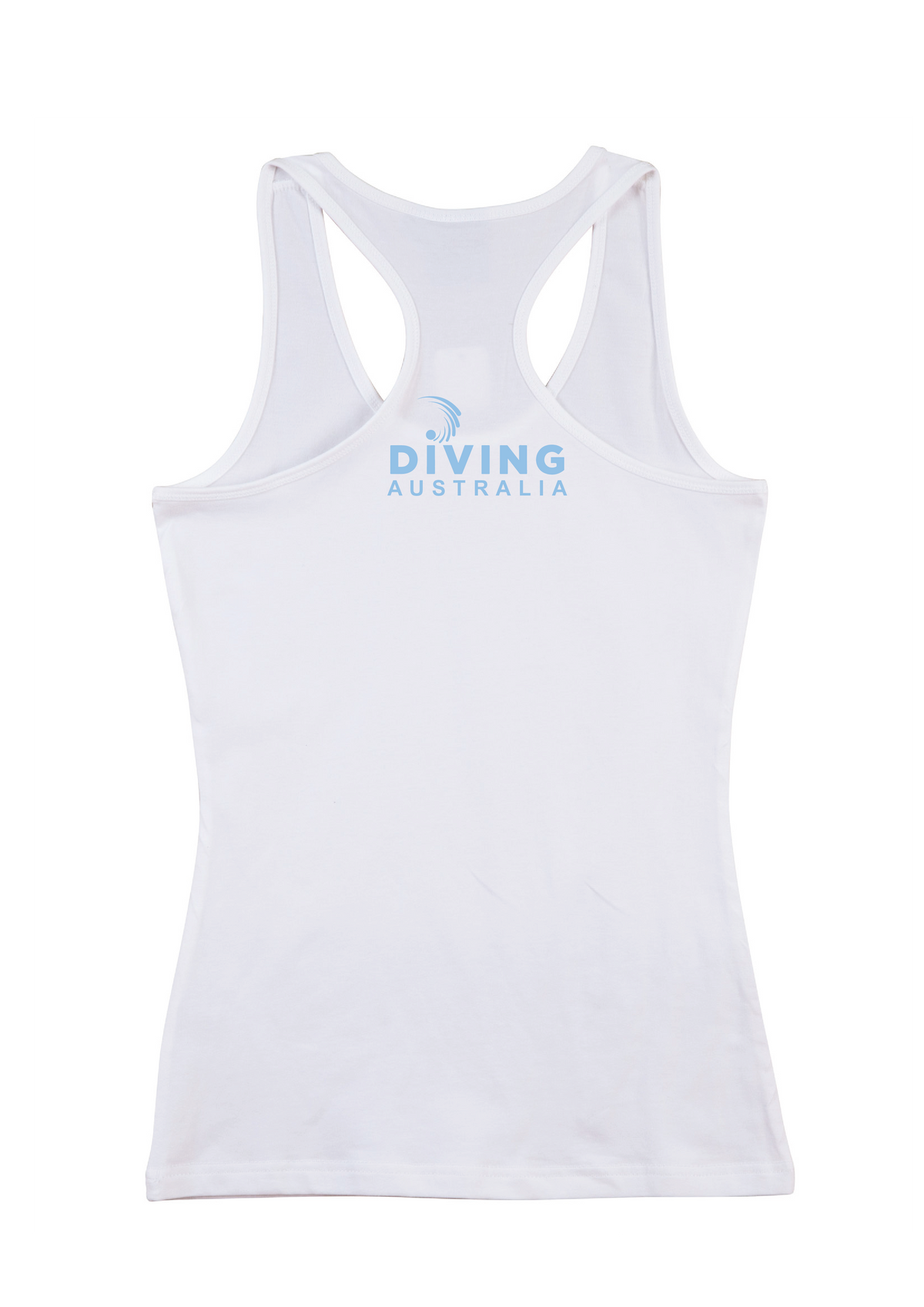 2026 AUSTRALIAN JUNIOR DIVING CHAMPIONSHIP TANK KIDS , WOMENS, UNISEX- WHITE