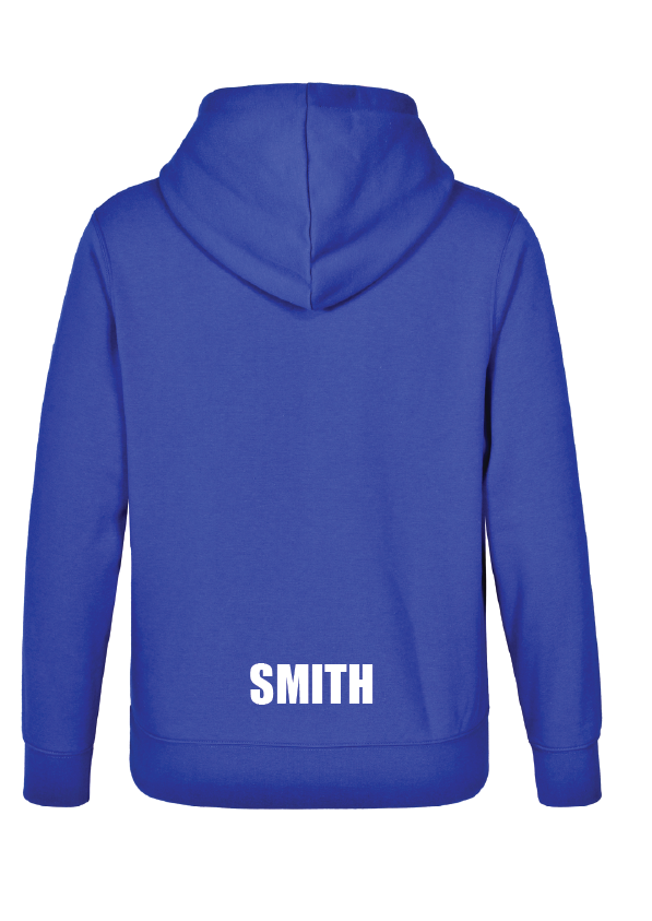 Diving Hoodie royal blue - I defy gravity