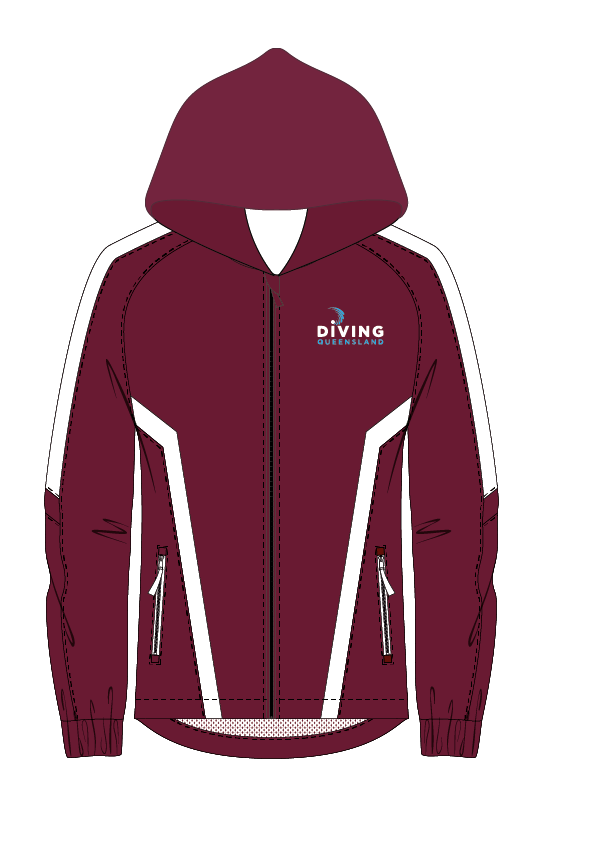 Diving Queensland Team Tracksuit Jacket